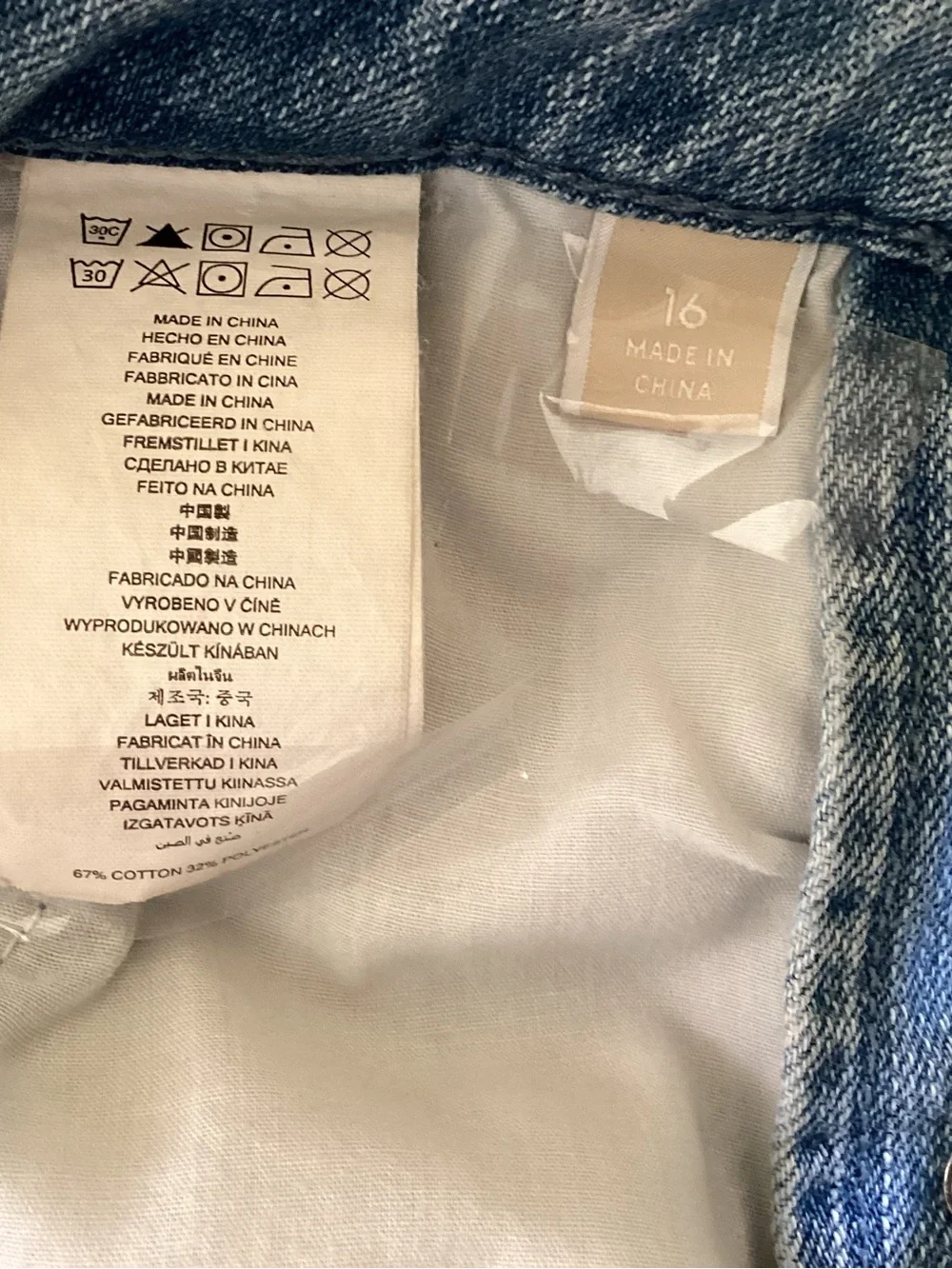 MICHAEL Michael Kors Flare Leg Sailor Jeans in an angel blue wash size 16